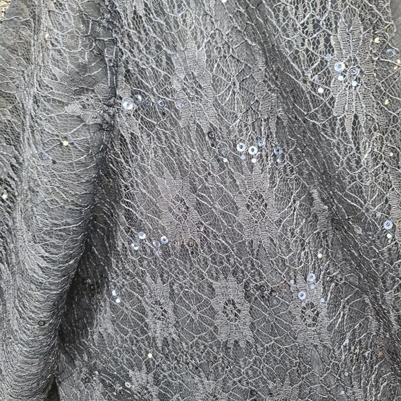 Three piece lace navy blue suit Mother of the Bride Size 24 formal wedding party - Picture 11 of 16